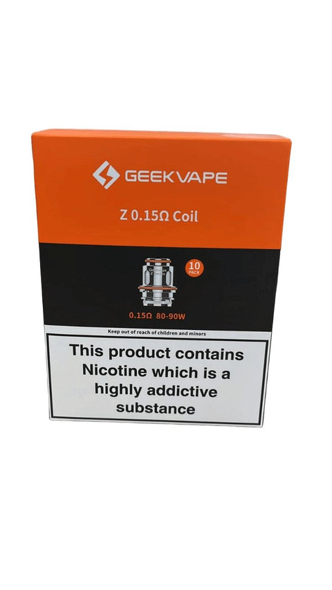 Geek Vape - Z Series - Replacement Coils - Pack of 5 - brandedwholesaleuk