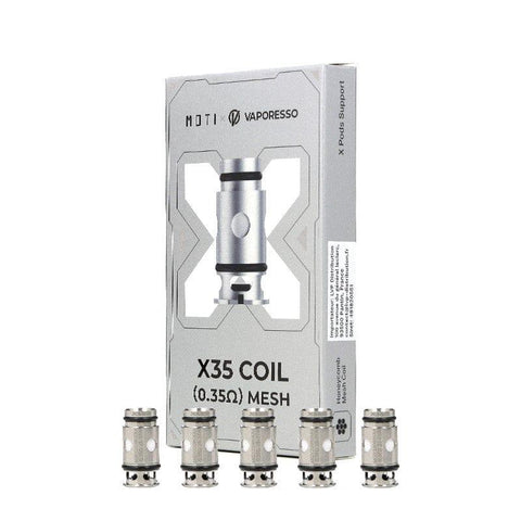 Vaporesso - X35 - 0.35Ohm Mesh Replacement Coils - 5pack - brandedwholesaleuk