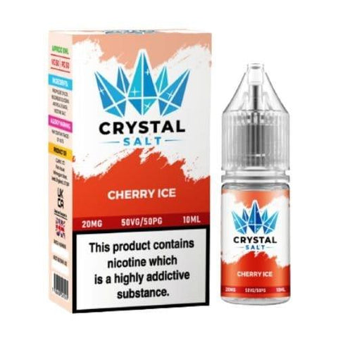 Crystal Nic Salts - 10ml E-liquids - Box of 5 - brandedwholesaleuk