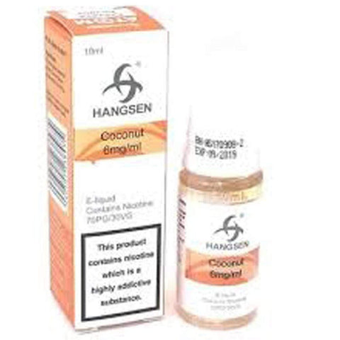 Hangsen - Coconut - 10ml (Pack of 10) - brandedwholesaleuk