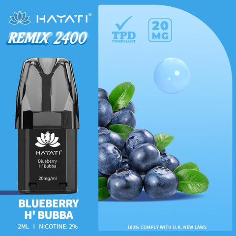 Hayati Remix 2400 Puffs Replacement Pods - brandedwholesaleuk