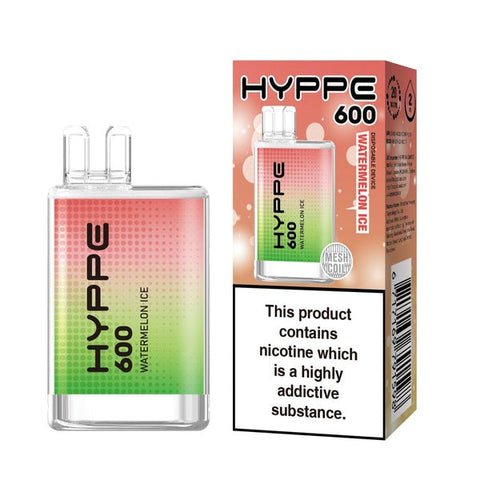 Hyppe 600 Crystal Disposable Vape Pod - Box of 10 - brandedwholesaleuk