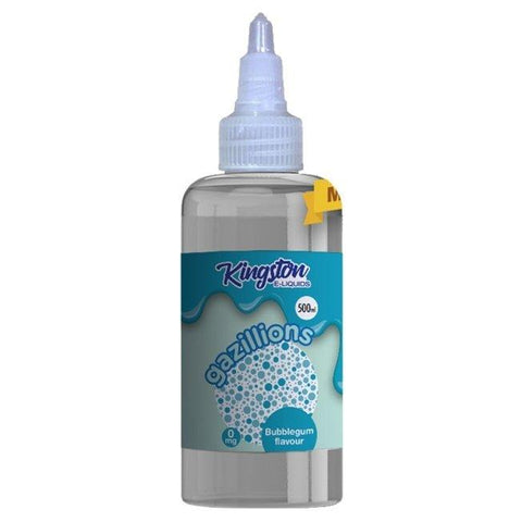 Kingston E-liquids Gazllions 500ml Shortfill - brandedwholesaleuk