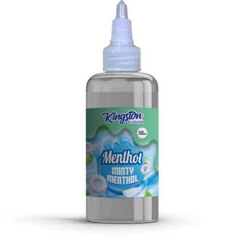 Kingston E-liquids Menthol 500ml Shortfill - brandedwholesaleuk