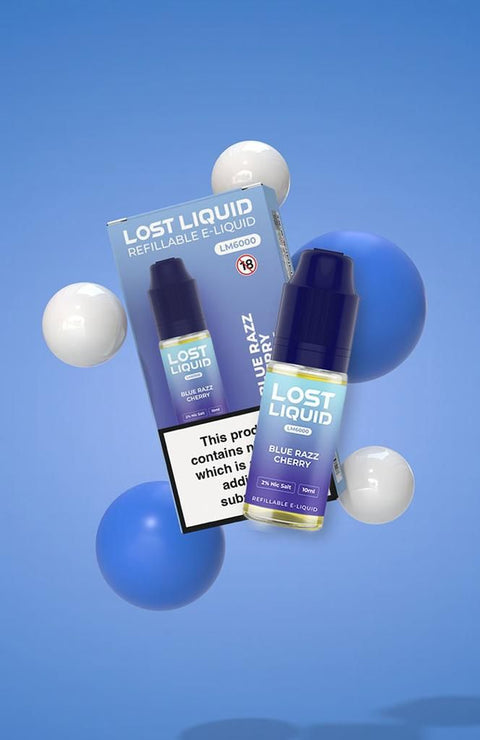 Lost Liquid Nic Salt 10ml E-liquids - Box of 10 - brandedwholesaleuk