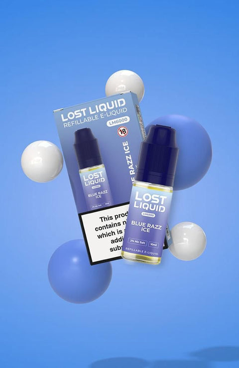 Lost Liquid Nic Salt 10ml E-liquids - Box of 10 - brandedwholesaleuk