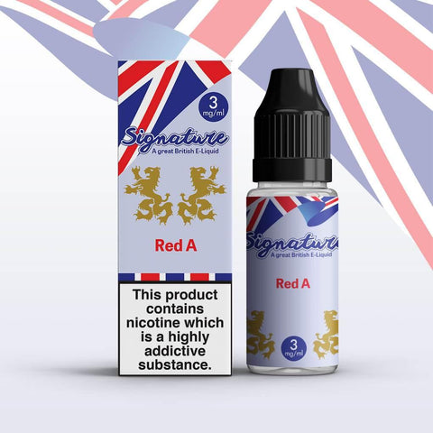 Signature - Red A - 10ml (Pack of 10) - brandedwholesaleuk