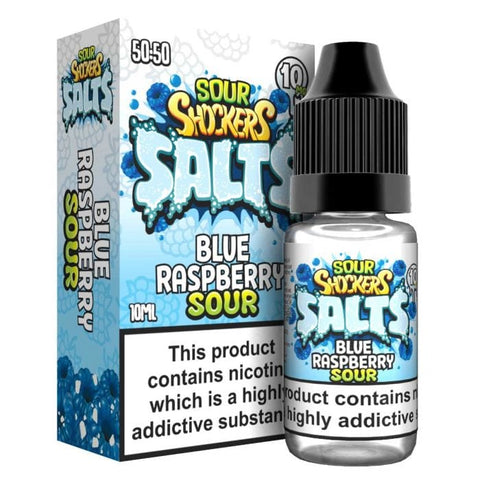 Sour Shockers Salts -10ml Nic Salt (Pack of 5) - brandedwholesaleuk