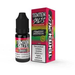 TenTen Salts - 10ml - Nic Salt - E-Liquid (Pack of 10) - brandedwholesaleuk
