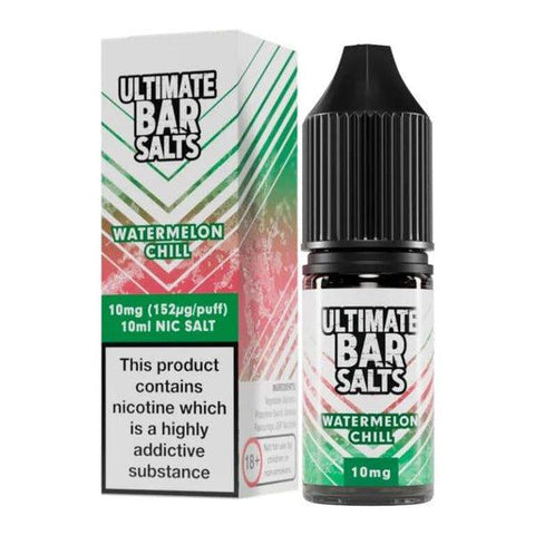Ultimate Bar Salt 10ml E-liquids Nic Salts - Box of 10 - brandedwholesaleuk