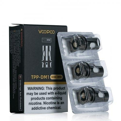 VOOPOO TPP-DM1 Coil 0.15ohm 3PCS/Pack - brandedwholesaleuk