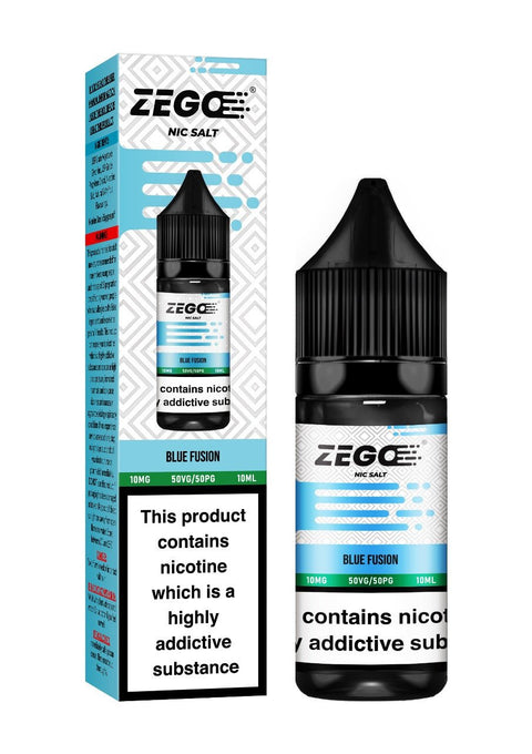 Zego Nic Salt 10ml E-Liquid - Box of 10 - brandedwholesaleuk